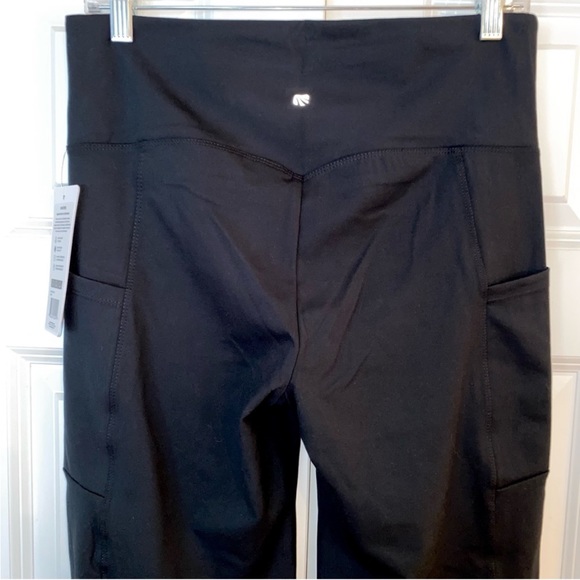 NWT Marika Flare Yoga Pant With Side Pockets Size XL in Black New With Tags. - Picture 5 of 16